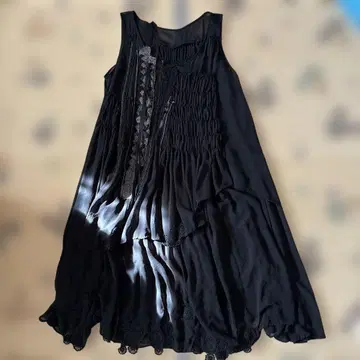 sunaokuwahara 블랙 원피스