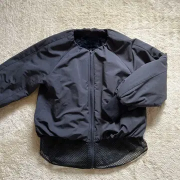 아다지오 블랙 플리스 라이닝 자켓