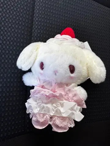 산리오 마이멜로디 딸기 휘핑 케이크 숏케이크 마스코트 백참