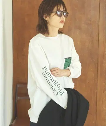 plage JANE SMITH 롱 슬리브 T셔츠