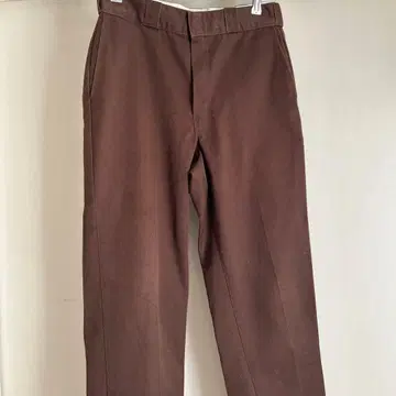 Dickies 브라운 워크 팬츠