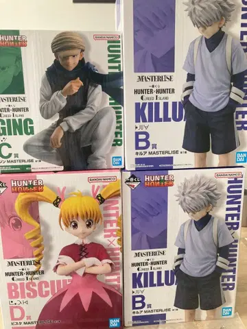 HUNTER x HUNTER 제일복권 그리드 아일랜드 피규어