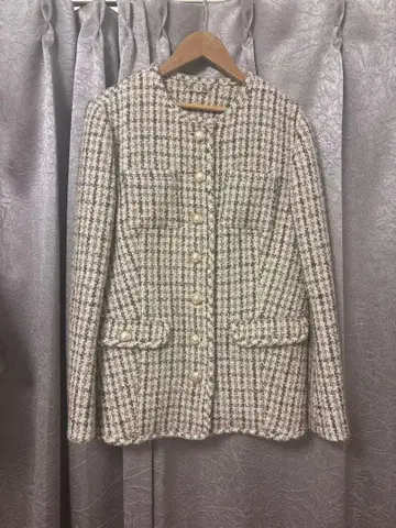 CELFORD 노카라 트위드 자켓 샘플