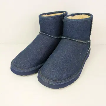 BEARPAW 데님 어그 부츠 미들컷 23.0cm