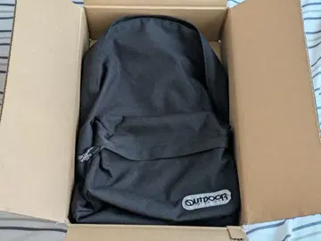 OUTDOOR PRODUCTS 럭색 백팩 블랙