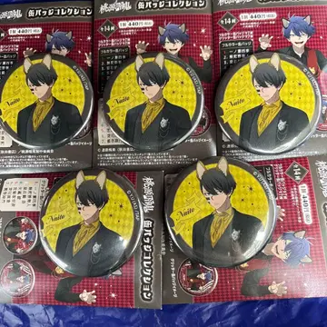 케모미미 고딕 파티 캔뱃지 컬렉션 무타노 무진 5개