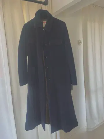 BACCA 네이비 롱 코트 투모로우랜드