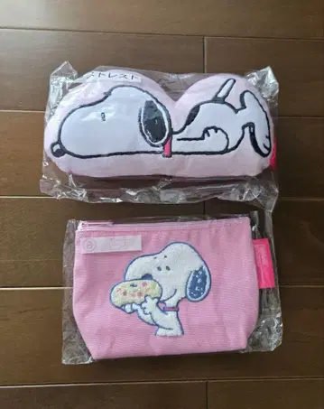 스누피 산리오 제일복권 세트 파우치 리스트레스트