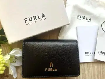 [ 미사용 새상품 ] FURLA 훌라 카드 케이스 명함지갑 블랙