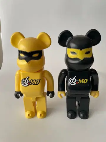 @-MO 베어브릭 피규어 2체 세트 400%