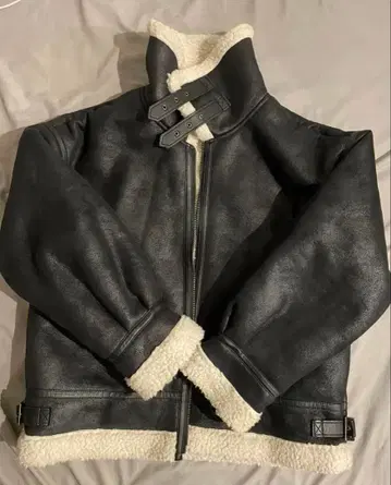 인조 가죽 무스탕 자켓