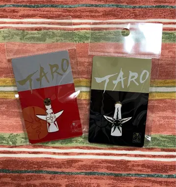 새상품 오카모토 타로 태양의 탑 핀 배지 핀즈 앞&뒷면 2개 세트