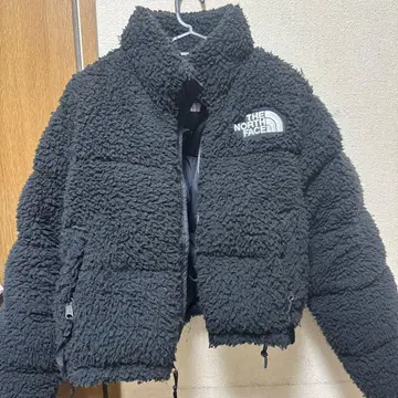 THE NORTH FACE 블랙 숏 기장 자켓
