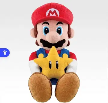 마리오 봉제 인형 스타 포함 미개봉