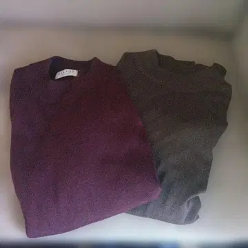 GARAGE ORIHICA 니트 스웨터 2종 세트 사이즈 M