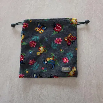 페이러 하이디 복조리 파우치 그레이