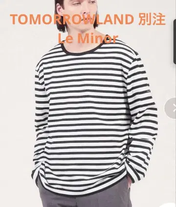 TOMORROWLAND 별주 Le Minor 보더 크루넥 티셔츠