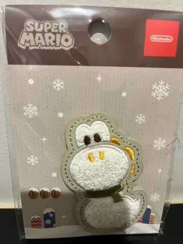 배지 요시 슈퍼 마리오 윈터 컬렉션 Nintendo 닌텐도