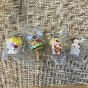 헬로키티 아메리칸 디자인 메지루시 액세서리 가챠 세미 컴플리트