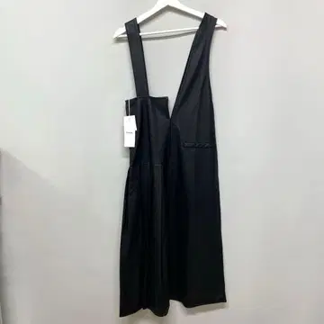 [ 택 포함 새상품 ] Frene 플라네 비대칭 가죽 점프 스커트 원피스