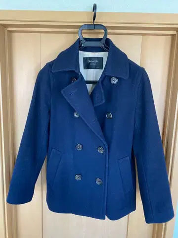 Spick and Span 네이비 울 피 코트