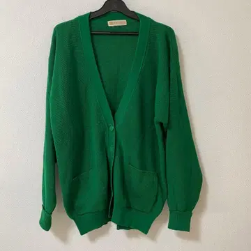 NOBLEGOUT [노블 구트] 가디건 그린 프리 사이즈 구제 의류