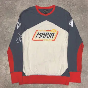 마리아 라이딩 컴퍼니 맨투맨 트레이닝복 레이싱 XL