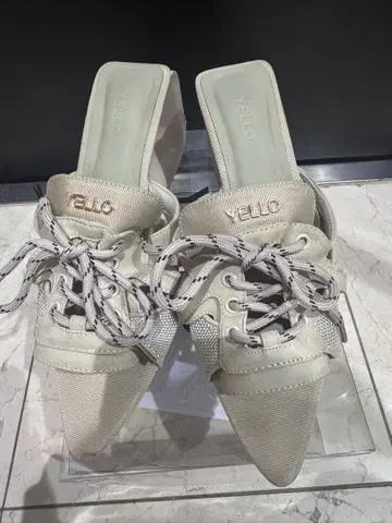 YELLO 스니커즈 힐 샌들