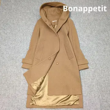 보나페티 일본제 최근 모델 울 후디드 코트