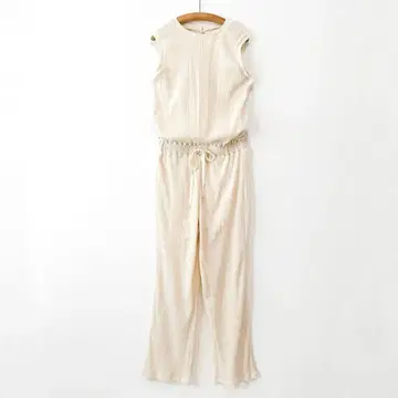 새상품급 프릭스스토어 랜덤 골지 슬리브리스 올인원 허리밴딩