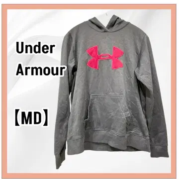 언더아머 그레이/핑크 후드티 MD