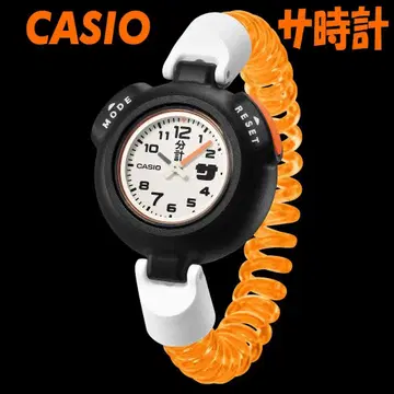 CASIO 시계 SAN-100H-7BJR 화이트 오렌지 새상품