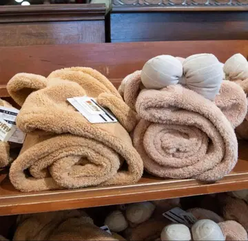 도쿄 디즈니 씨 셰리 메이 후드 부착 머플러