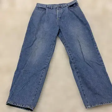 에드윈 턱 데님 팬츠 와이드 청바지 E1480 남성용 M