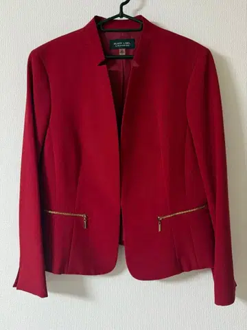 자켓 빨간색 레드 테일러드