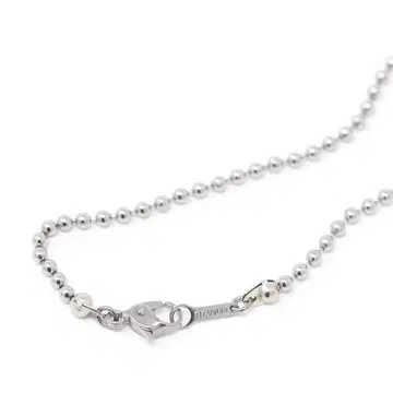 일본산 순 티타늄 볼 체인 목걸이(폭 2.3mm) 길이 조절 가능