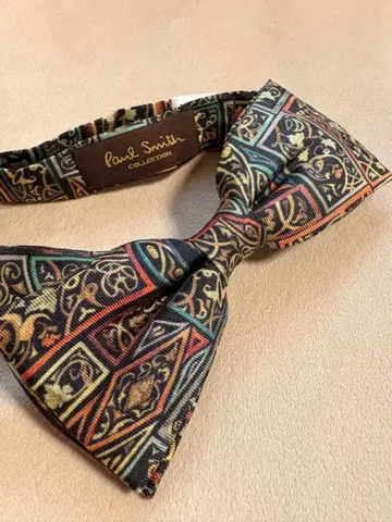 Paul Smith COLLECTION 나비 넥타이 아트 패턴 보타이