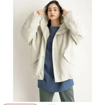 퀼팅 라이너 포함 마운틴 후드티