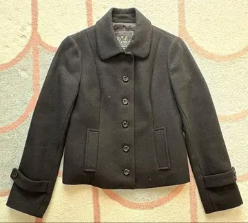 TO b by agnes b. 블랙 숏코트