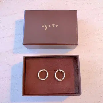 [ agete ] 후프형 귀찌