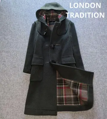 런던 트래디션 최근 모델 베이크루즈 취급 더플 코트 루즈핏
