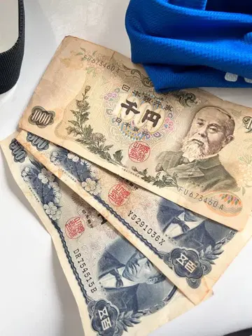 컬렉션 레어 1000엔 지폐 500엔 지폐