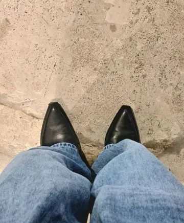 ZARA 사이드 지퍼 부츠 남성용