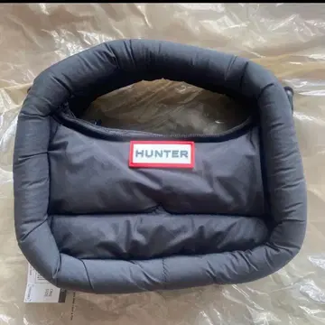 HUNTER 헌터 숄더백 프레임드 퍼 미니 호보
