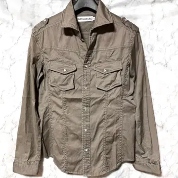 BUFFALO BOBS 버팔로 밥스 밀리터리 셔츠 긴팔