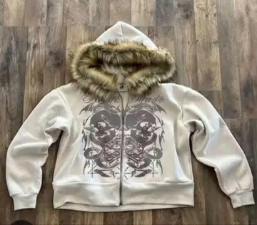 퍼 후드티 y2k 그런지