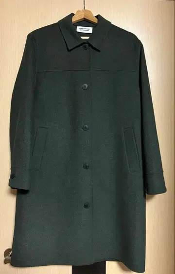 유니클로 x 콘트와르 데 코토니에 더블 페이스 롱 코트