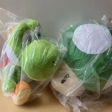 [ 새상품 ] 슈퍼 마리오 특대형 요시 1UP 버섯 봉제 인형