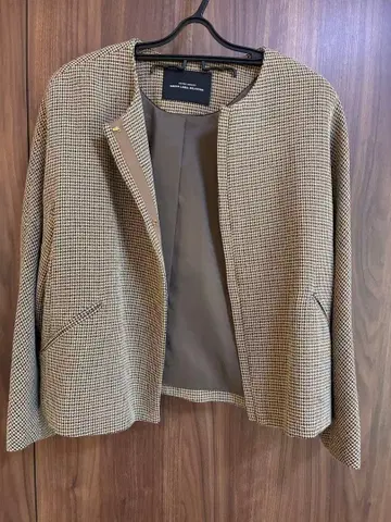 유나이티드 애로우즈 그린 라벨 릴랙싱 노카라 자켓