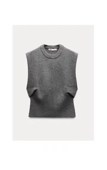 ZARA 자라 슬리브리스 울 니트 베스트